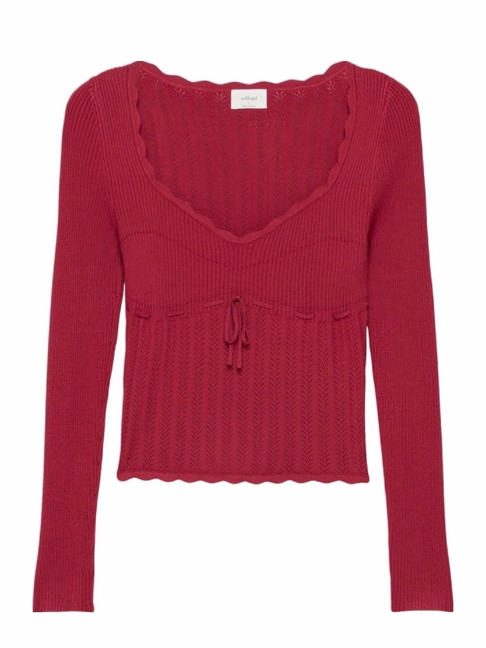 NWOT - Aritzia Wilfred Soloist Sweater longsleeve